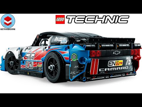 LEGO Technic 42153 NASCAR Next Gen Chevrolet Camaro ZL1 - LEGO Speed Build Review