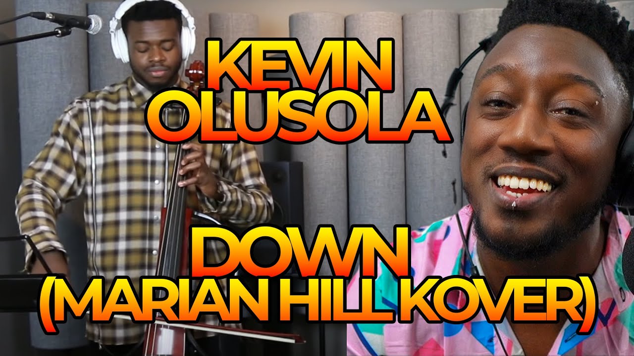 TheBlackSpeed Reacts to Kevin Olusola's Down (Marian Hill Kover). I didn't think it'd be amazing...