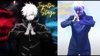 Satoru Gojo Unleashes Hollow Purple Jujutsu Kaisen Stage Play Eng Sub