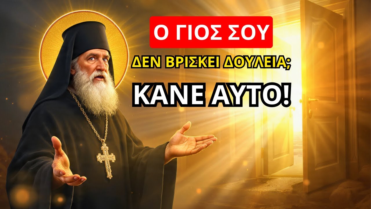 Άγιος Νεκτάριος: Αν ο γιος σου δεν βρίσκει δουλειά, κάνε αυτό – πολλές μητέρες είδαν θαύμα!