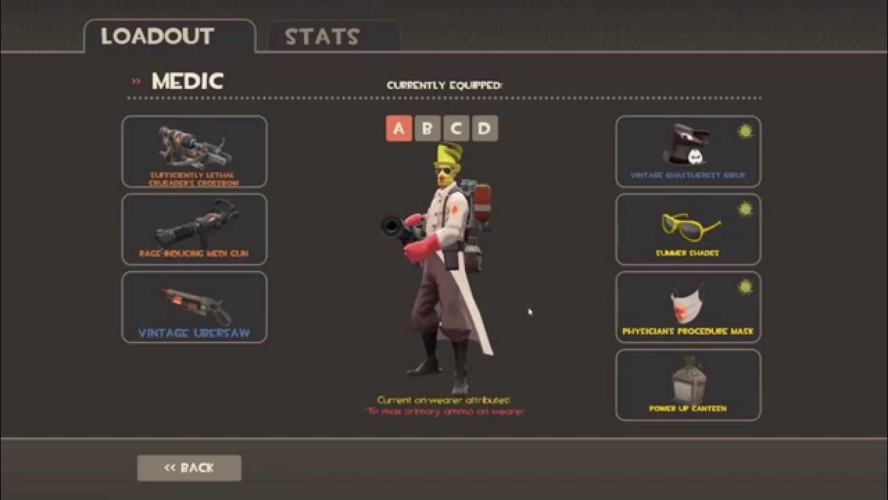 TF2 Halloween Spell Paint Die Job (Gibus, Summer Shades, Physicians