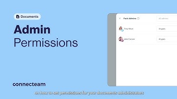 Connecteam | Documents | Admin Permissions