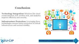 EU-CIP| CIP Communication & Collaboration: 3.2 Integration of technology into communication networks