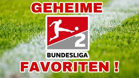 🔴MEINE GEHEIMFAVORITEN DER 2.Bundesliga !
