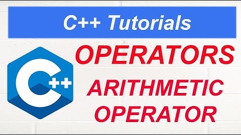 Operators/Arithmetic Operator in C++ #6 in Urdu/Hindi || My Academy