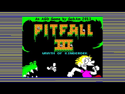 Видео: Быстрый обзор игры Pitfall III Wrath of Kingcrock ZX Spectrum