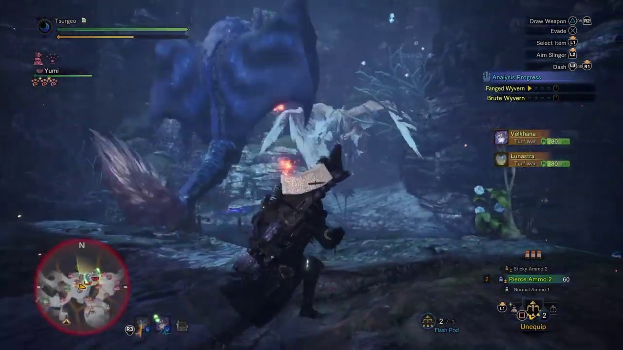 Monster Hunter World: Iceborne - Turf War: Lunastra Vs Tempered Velkhana