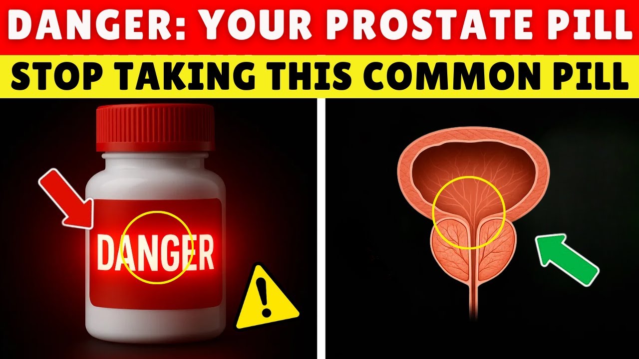STOP: This Common Over the Counter Pill is Making Your Prostate Swelling Worse | Senior Health Tips