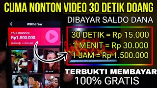 CUMA NONTON VIDEO 30 DETIK DIBAYAR RP 15 RIBU - CARA DAPAT UANG DARI INTERNET 2024