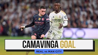 CAMAVINGA GOAL || REAL MADRID vs MAN CITY #shorts #realmadrid #football #mancity