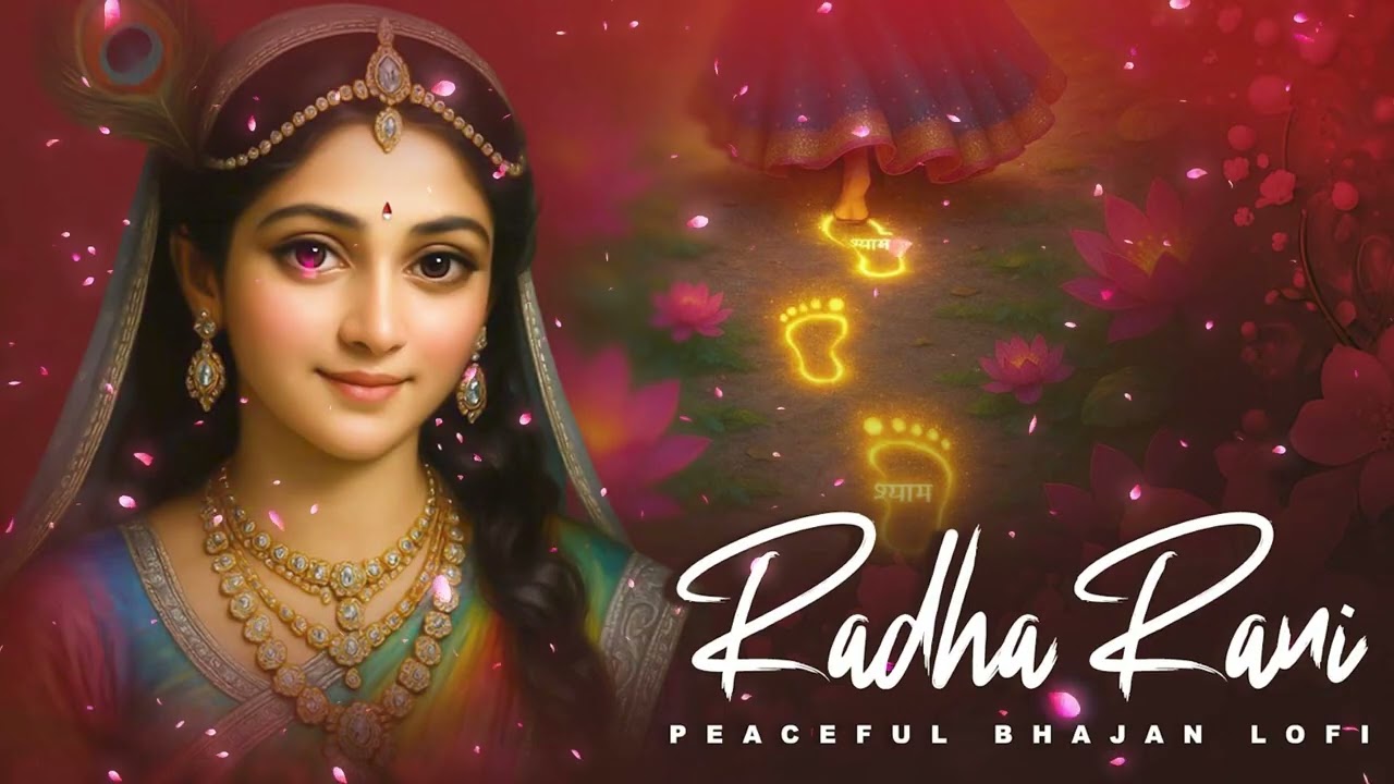 Peaceful Morning Bhajan 🌼 Radha Rani Lofi | Calm Devotional Music for Meditation || Relaxation