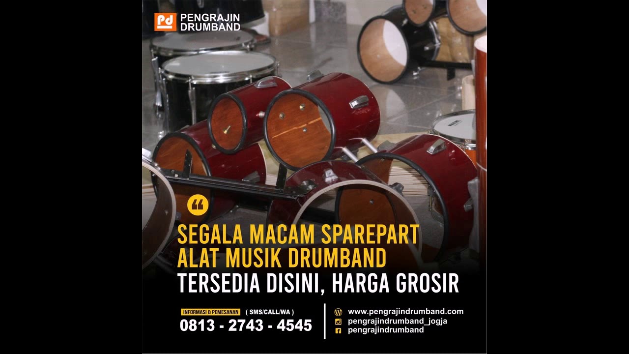 Jual Marchingband Alat Musik Drumband 1 Set Di Mappi Youtube