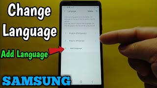 How to change language on Samsung Galaxy A01 Core screenshot 3