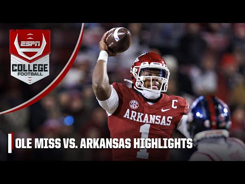 Ole Miss Rebels vs. Arkansas Razorbacks | Full Game Highlights