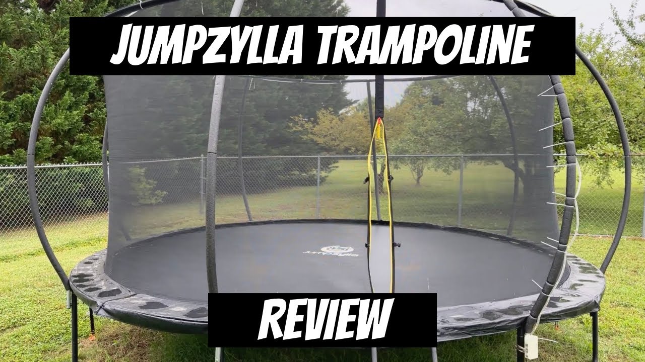Is It The BEST Outdoor Trampoline? (Jumpzylla Enclosed Outdoor