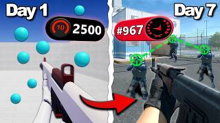 I Used Aim Trainer For 1 Week... (Insane results)