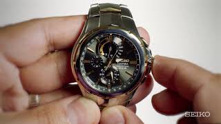 Seiko How-To Video: Perpetual Chronograph With Caliber V198 - YouTube