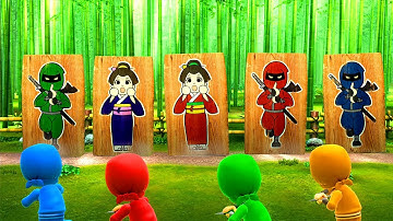 Wii Party U - Dojo Domination With Kenny ( Advanced  Difficulty)