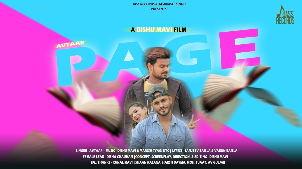 Page | (Full HD) | Avtaar | Dishu Mavi | Punjabi Song | Jass Records