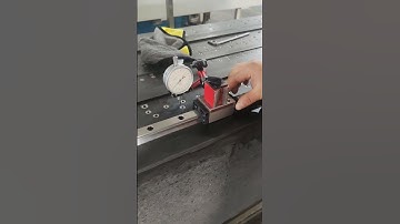 Linear guide precision testing | YOSO