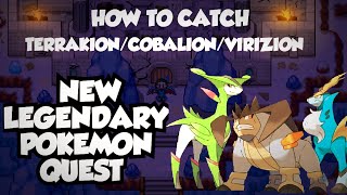 How to catch Terrakion/Cobalion/Virizion | New Quest | Xmas Event 2023 | Pokemon Revolution Online