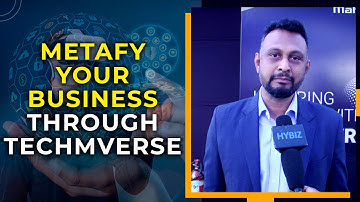 Rajesh Dhuddu || Tech Mahindra unveils TechMVerse || Hybiz tv
