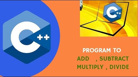 C++ program to add || subtract || multiply || divide || remainder.