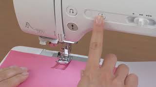 How To Attach the Foot Control and Power Cord on a Brother Sewing Machine 