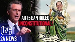 California AR-15 Ban Ruled Unconstitutional By Famous Federal Judge