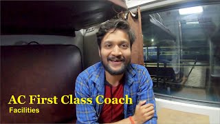 AC First Class Coach Look| AC First Class Coach Review | AC First Class Journey by Indian Railway