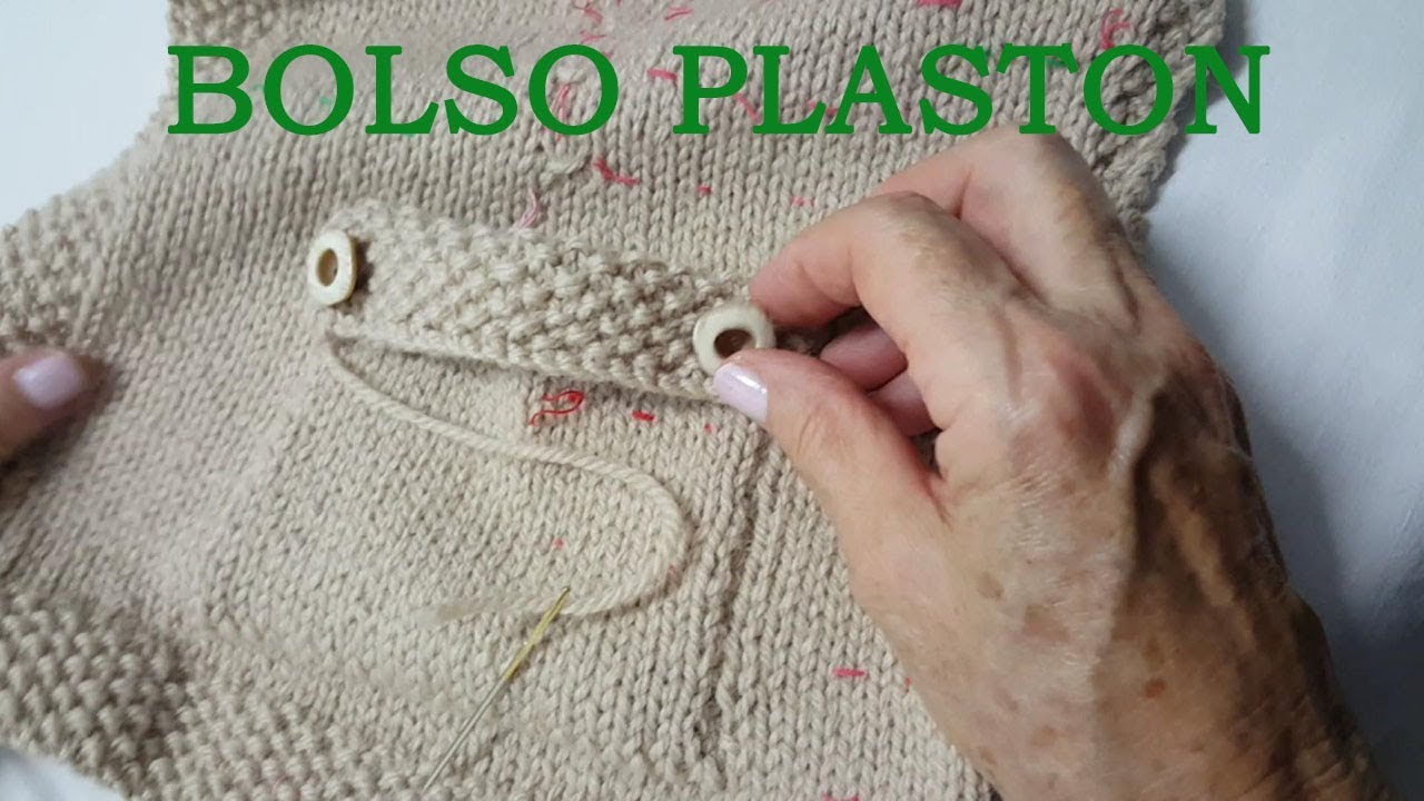Bolsillo plastón para chaqueta de mujer