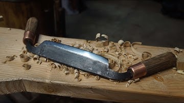 Forging a Drawknife for How To Make Everything