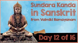 SundaraKanda - Day 12 of 16 - Sargas(50 to 55) - from Valmiki Ramayanam in Sanskrit screenshot 5