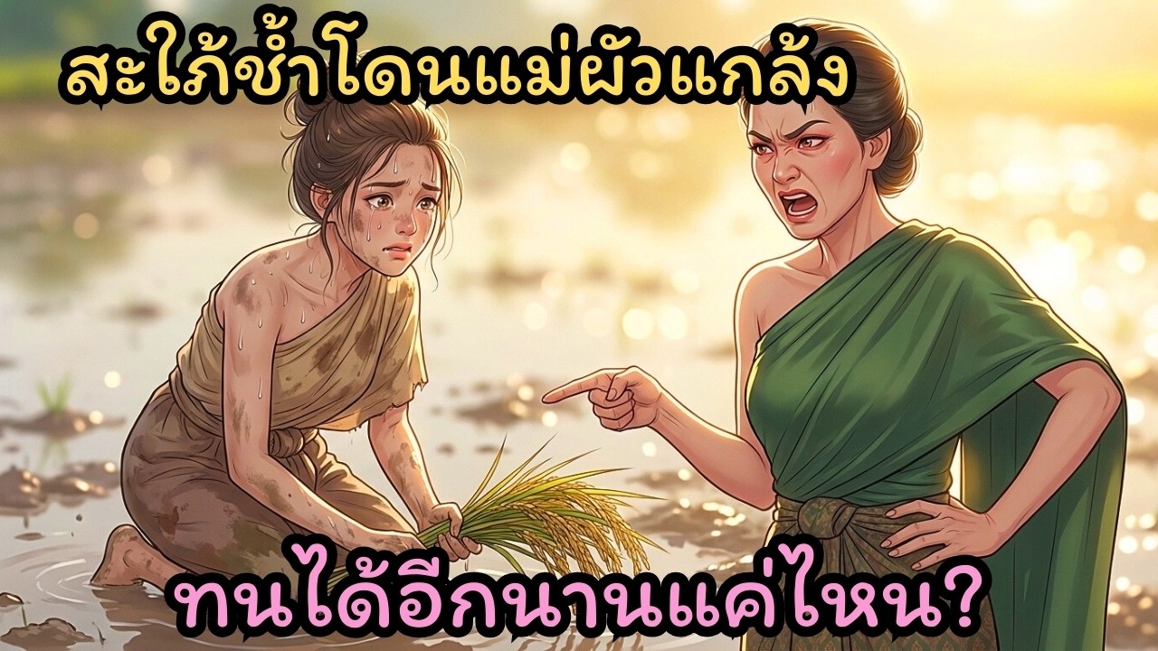 สะใภ้จนสู้ชีวิต! ถูกแม่ผัวใจยักษ์โขกสับกลางนา สุดท้ายสามีทำแบบนี้?