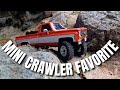 Mini Beast! FMS FCX18 Chevy K10 Review & Indoor/Outdoor Crawling