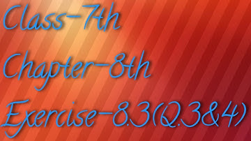 Class 7th maths Ex. 8.3(Question no.3&4) Chapter 8 (Comparing Quantities) by RSK Maths Monitor