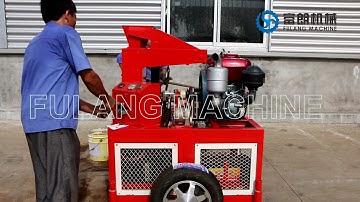 FL1-20 diesel engine hydraform interlocking clay soil brick making machine