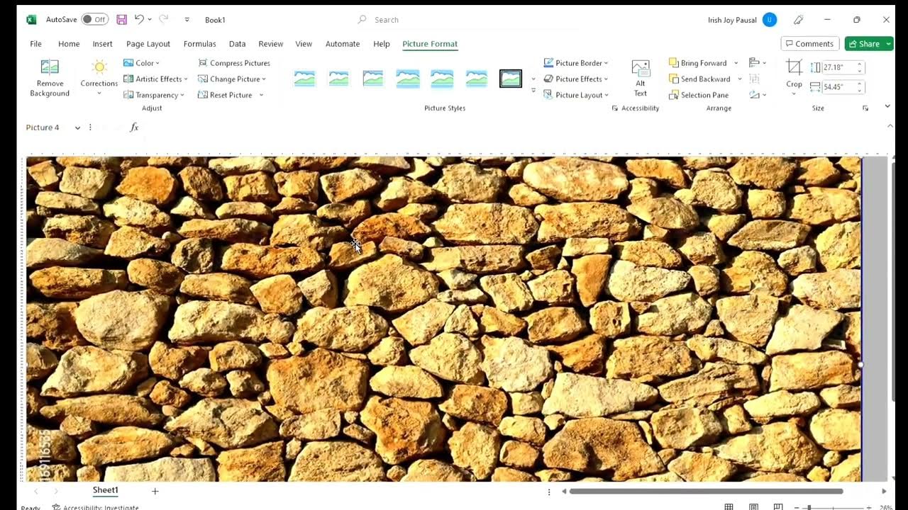 Create a Tarp Papel or Tarpaulin in Paper using Excel ️ YouTube