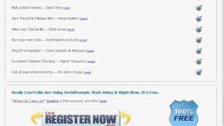 Twitter Tweet Traffic and Backlinks Software - Free Signup screenshot 4