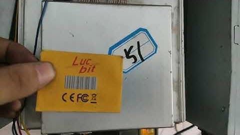 10. 13 LUCBIT ASIC MINING ANTMINER E9I TEST