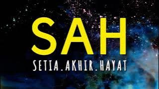 Sarah Suhairi & Alfie Zumi - SAH [ Lyrics Video]