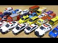 TOMICA はたらくくるま 緊急事態発生!!★パトーカー★消防車★ピカチュー stpo motion♪コマ撮り