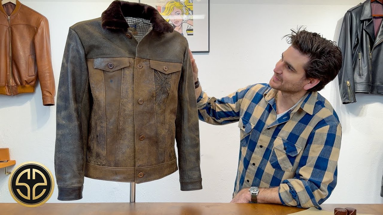 Превращение 100-летних кожаных курток в нечто новое.