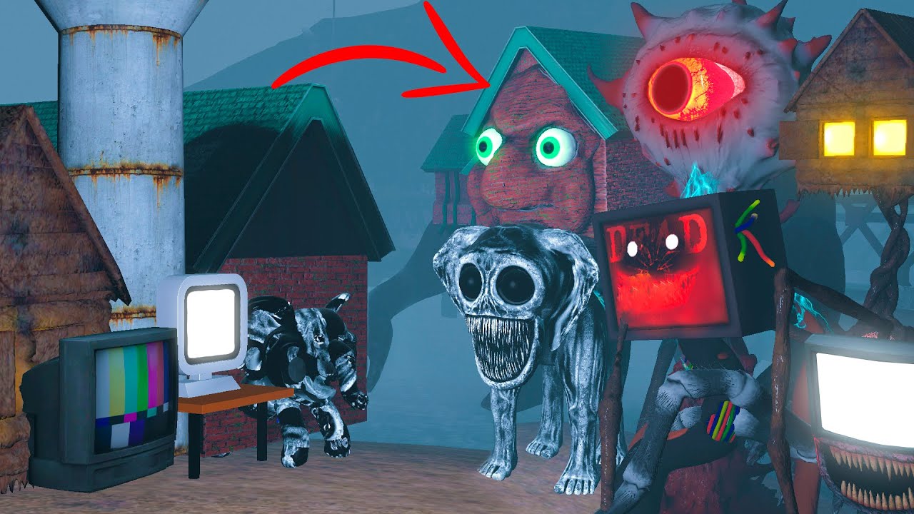 CAN YOU SURVIVE a WORLD WHERE EVERYTHING TURNS INTO CREATURES? (NEW MR.COMP, EYE CREATURE)