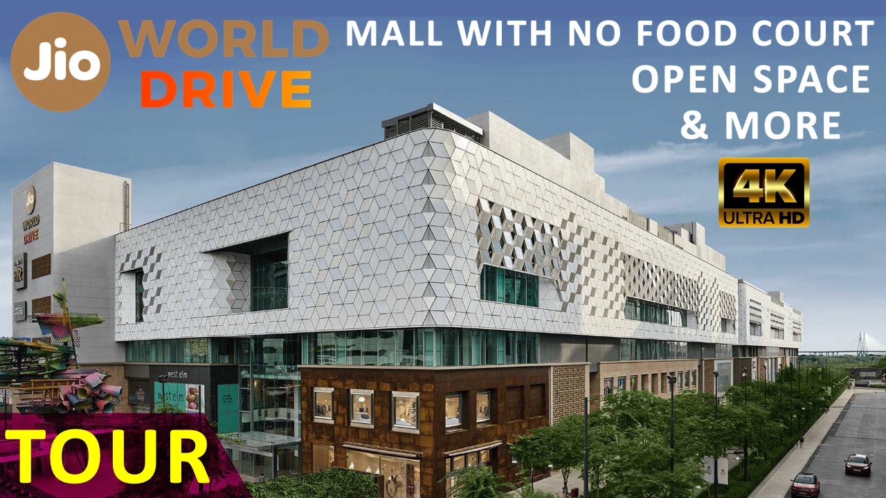 JIO World Drive Mall in BKC, Mumbai First impressions and Tour YouTube