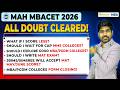 MAH MBA CET 2026 ALL DOUBTS CLEARED | ⚠️ Important Guidance Before Taking Admission WATCH THIS!