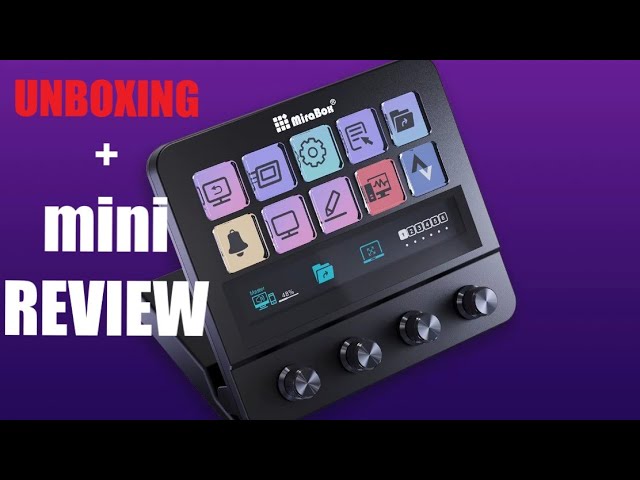 Elgato Killer ? // MiraBox MBox N4 Stream Deck - UNBOXING (mini