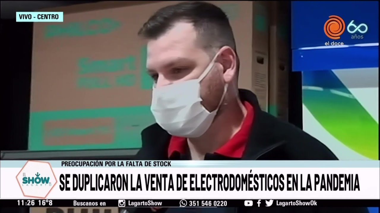 Las ventas de electrodomésticos se disparan por la pandemia