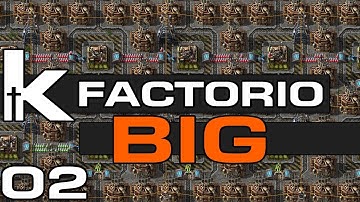 Factorio BIG - Ep 2 | Building the Wall | Factorio Megabase in 0.18