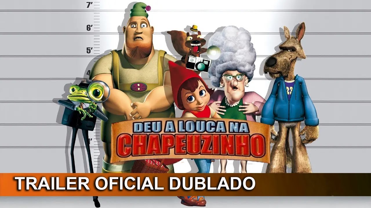 Deu a Louca na Chapeuzinho 2005 Trailer Oficial Dublado 